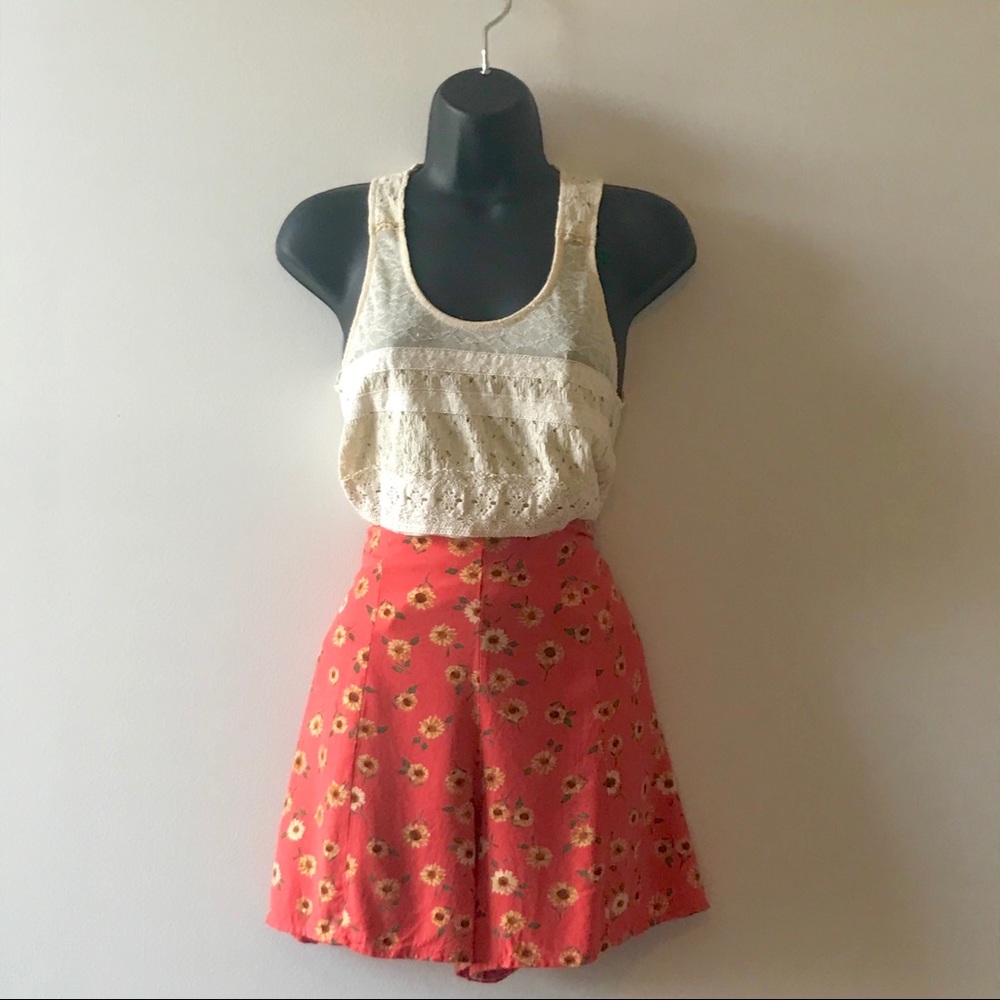 ⚡️3for$20 Kimchi Blue High Waisted Sunflower Short